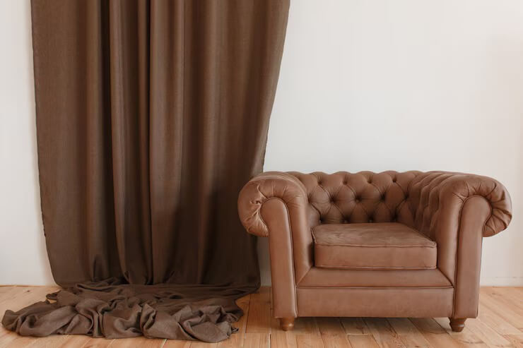 leather curtains