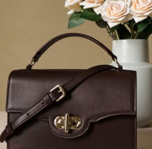 Kamugo genuine leather handbags purse for women