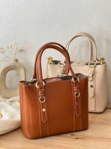 Tooled leather handbags